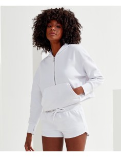 T-TR077-Sweat à capuche 1/2 zip pour femme TriDri® 2